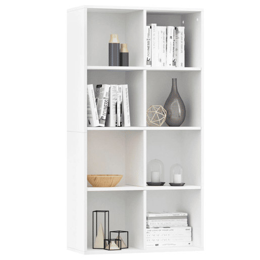 EstanteAparador - Bufete - Móvei de apoio 66x30x130 cm derivados de madeira branco pt5343