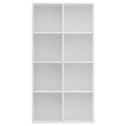 EstanteAparador - Bufete - Móvei de apoio 66x30x130 cm derivados de madeira branco pt5343