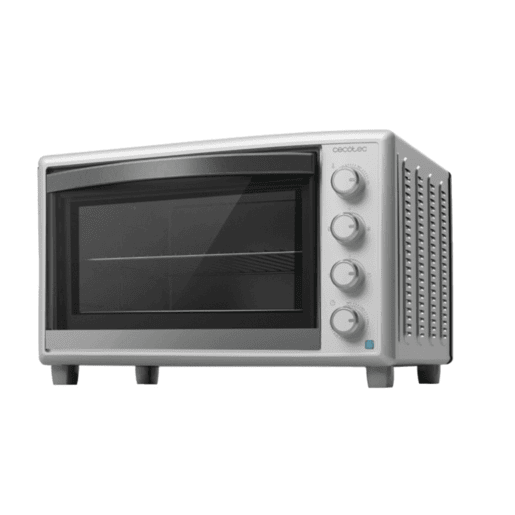 Cecotec Forno de convecção de 60 litros de capacidade, espeto giratório e 2200 W de potência. Cecotec Forno de convecção de 60 litros de capacidade, espeto giratório e 2200 W de potência.