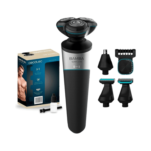 Aparador Multigrooming 5 em 1 Cecotec PrecisionCare Multigrooming 5in1. Bateria de Lítio, Autonomia 60min, Lâminas de Aço