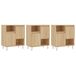 Aparador - Mueble de almacenamiento 3 uds 180 Aparador - Mueble de almacenamiento 3 uds 180 Blanco