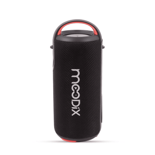 Moodix Altavoz portátil Bluetooth 10W preto à prova d'água IPX6