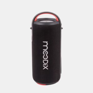 Moodix Altavoz portátil Bluetooth 10W preto à prova d'água IPX6