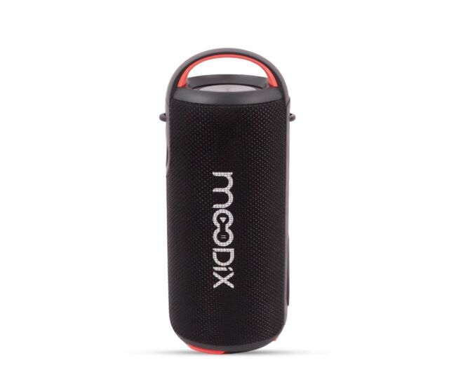Moodix altavoz portátil bluetooth 10w negro resistente al agua ipx6