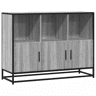 Aparador - Bufete - Móvei de apoio 100x35x76 cm derivados de madeira cinzento sonoma pt3380