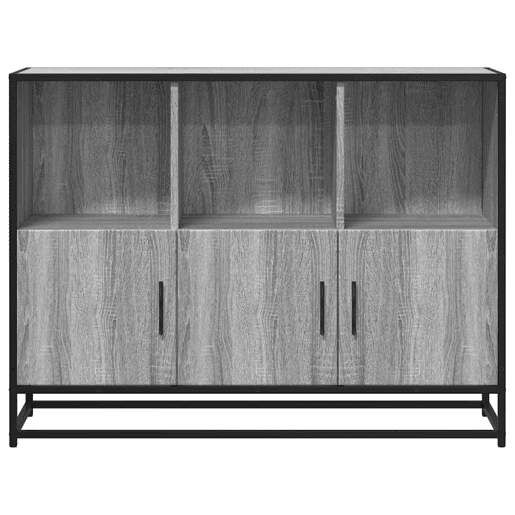 Aparador - Bufete - Móvei de apoio 100x35x76 cm derivados de madeira cinzento sonoma pt3380