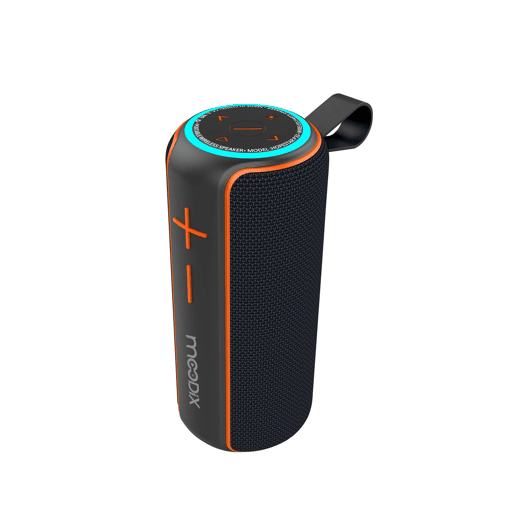 Moodix Altavoz Bluetooth Portátil 8W IPX7 À Prova d'Água Preto