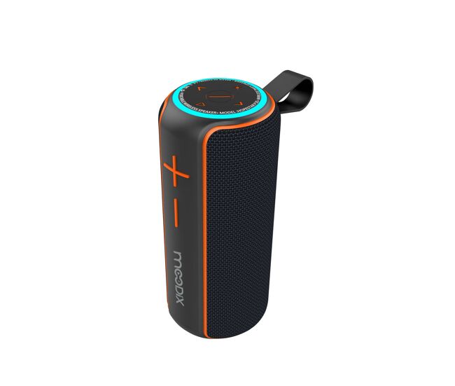 Moodix altavoz bluetooth portátil 8w ipx7 impermeable negro