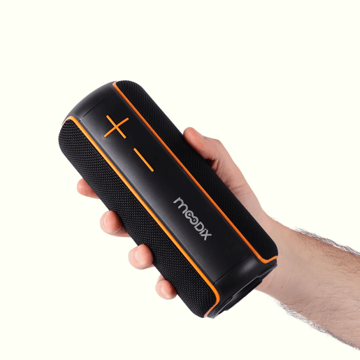 Moodix Altavoz Bluetooth Portátil 8W IPX7 À Prova d'Água Preto