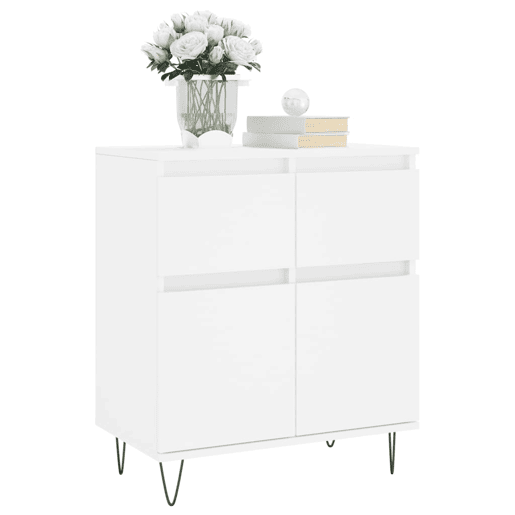 Aparador - Bufete - Móvei de apoio 60x35x70 cm derivados de madeira branco pt2489