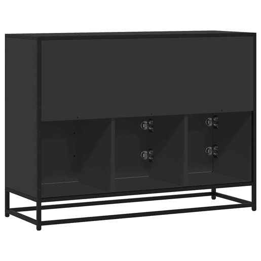 Aparador - Bufete - Móvei de apoio 100x35x76 cm derivados de madeira preto pt3512