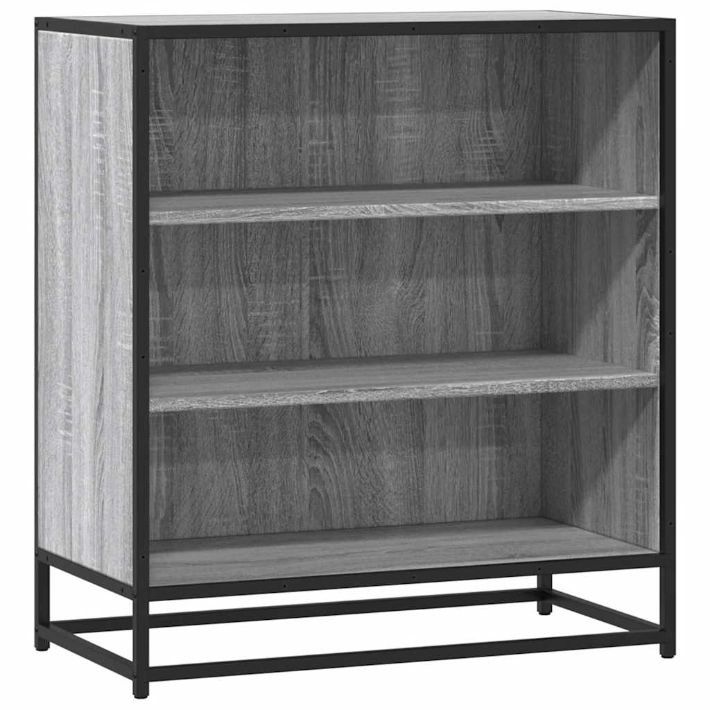 Aparador - Mueble de almacenamiento 68 Roble/ Gris