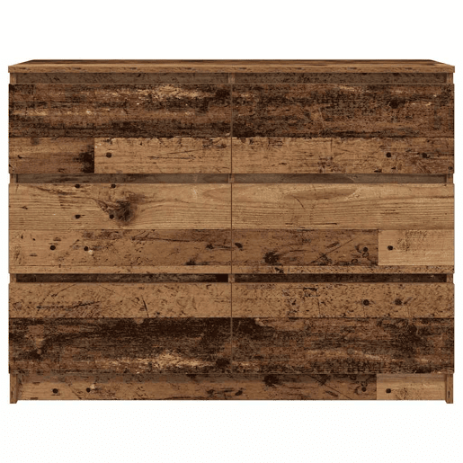 Aparador - Bufete - Móvei de apoio 100x35x76 cm derivados de madeira madeira velha pt4022
