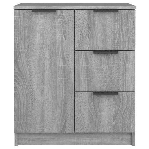 Aparador - Bufete - Móvei de apoio 60x30x70 cm derivados de madeira cinzento sonoma pt2874