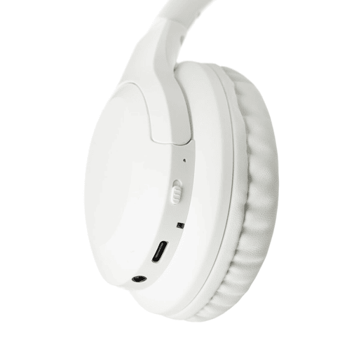 Moodix Auscultadores Bluetooth KO23NB1701W ANC branco USB