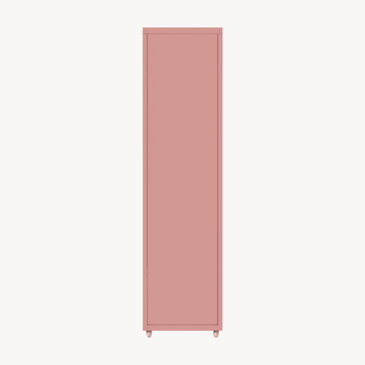 Armário de gavetas móvel Kökar com 8 gavetas 109x28x41 cm rosa en.casa Armário de gavetas móvel Kökar com 8 gavetas 109x28x41 cm rosa en.casa