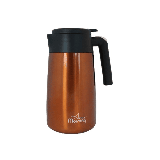 Tetera Any Morning inox 1,2L efeito cobre e bronze