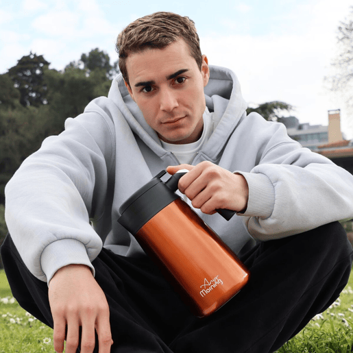 Tetera Any Morning inox 1,2L efeito cobre e bronze