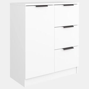 Aparador - Bufete - Móvei de apoio 60x30x70 cm derivados de madeira branco pt2469