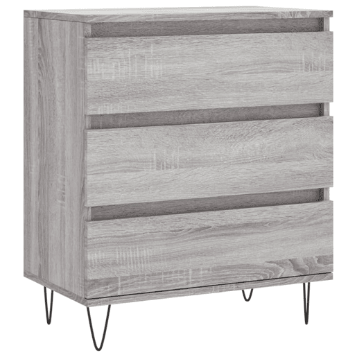 Aparador - Bufete - Móvei de apoio 60x35x70 cm derivados de madeira cinzento sonoma pt2895