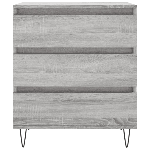 Aparador - Bufete - Móvei de apoio 60x35x70 cm derivados de madeira cinzento sonoma pt2895