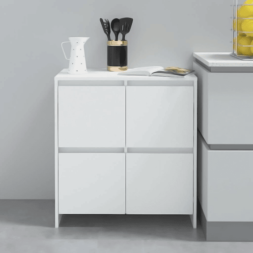 Aparador - Bufete - Móvei de apoio 70x41x75 cm derivados de madeira branco pt2519