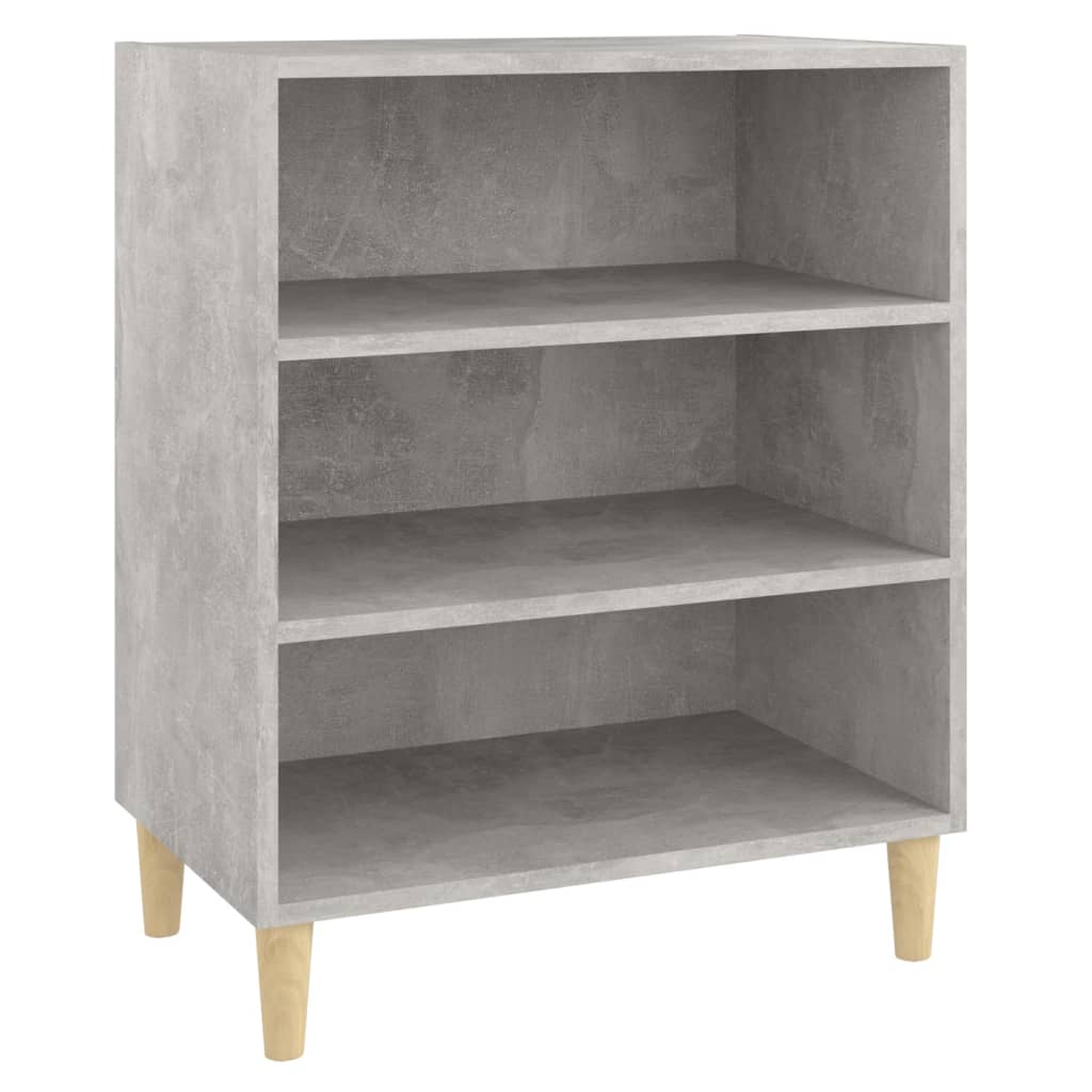 Aparador - Mueble de almacenamiento 57 Gris/ Madera