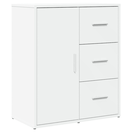 Aparadores - Bufetes - Móveis de apoio 2 pcs 60x31x70 cm derivados de madeira branco pt3111