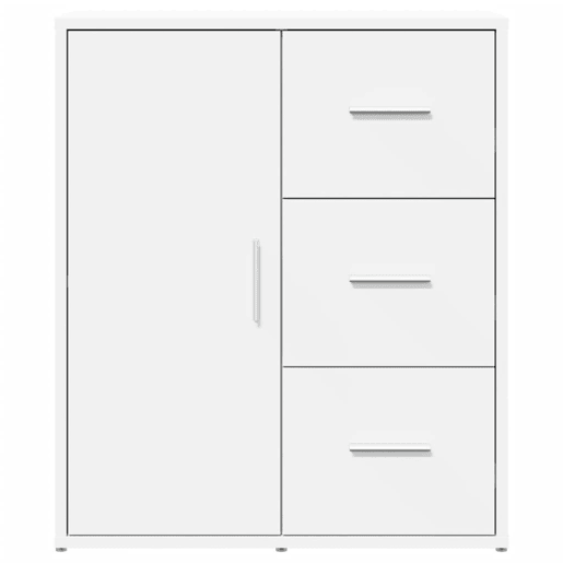 Aparadores - Bufetes - Móveis de apoio 2 pcs 60x31x70 cm derivados de madeira branco pt3111