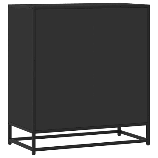 Aparador - Bufete - Móvei de apoio 68x35x76 cm derivados de madeirametal preto pt3810