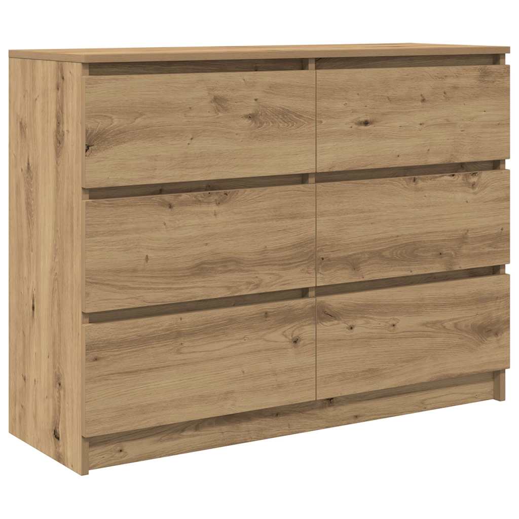 Aparador - Mueble de almacenamiento 100 Roble Artisan