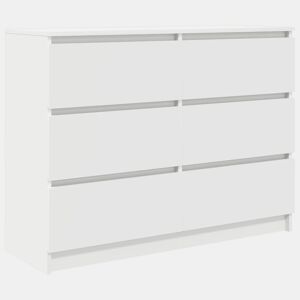 Aparador - Bufete - Móvei de apoio 100x35x76 cm derivados de madeira branco pt1653