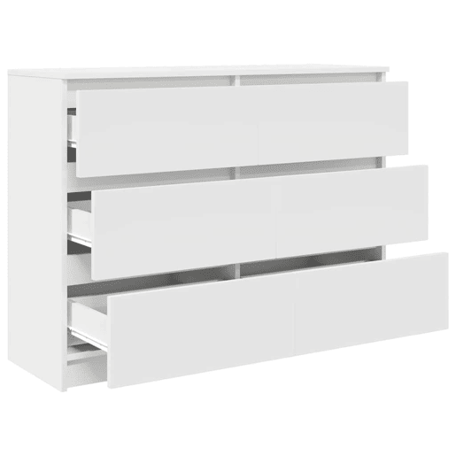 Aparador - Bufete - Móvei de apoio 100x35x76 cm derivados de madeira branco pt1653