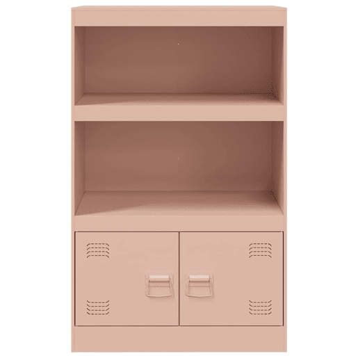 Aparador - Bufete - Móvei de apoio 67x39x107 cm aço rosa pt2367