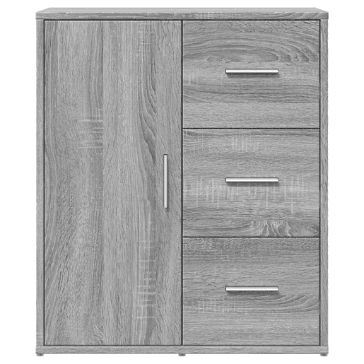 Aparadores - Bufetes - Móveis de apoio 2 pcs 60x31x70 cm derivados madeira cinzento sonoma pt3115