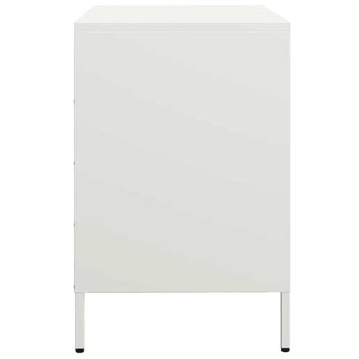 Aparador - Bufete - Móvei de apoio 68x39x58,5 cm aço laminado a frio branco pt2283