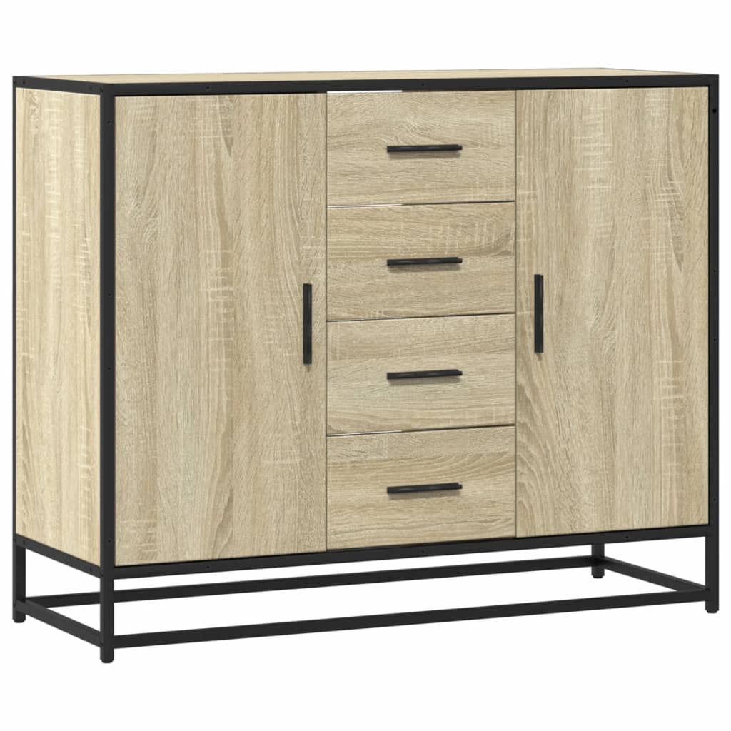 Aparador - Mueble de almacenamiento 92 Madera Clara