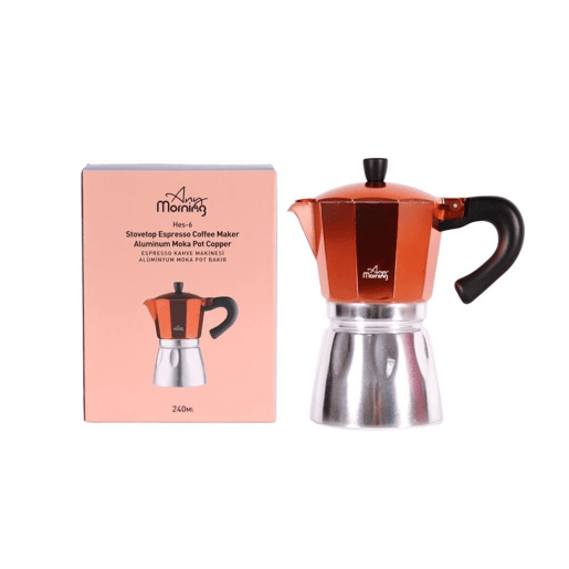 Cafeteira Italiana Any Morning Espresso 240 ml 6 Copos