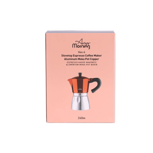Cafeteira Italiana Any Morning Espresso 240 ml 6 Copos