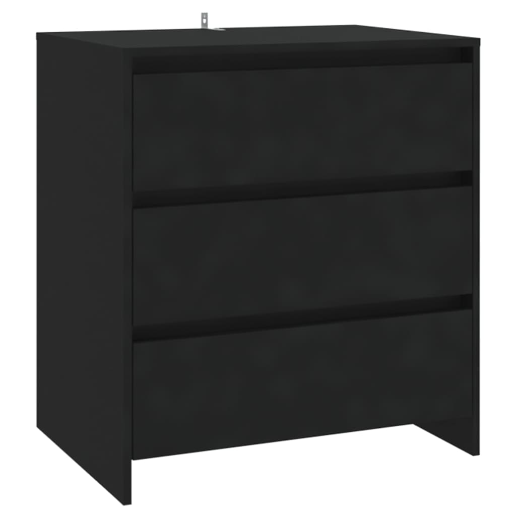 Aparador - Mueble de almacenamiento 70 Negro
