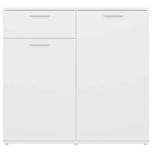 Aparador - Bufete - Móvei de apoio 80x36x75 cm derivados de madeira branco pt2526