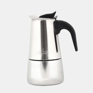Cafeteira Moka Any Morning inox 300 ml indução 6 chávenas