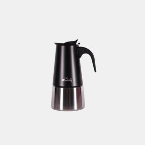 Cafeteira Espresso Any Morning inox 300 ml preta indução