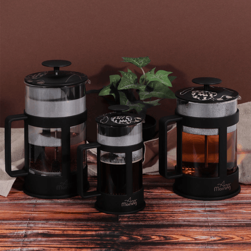 Any Morning Cafeteira Prensa Francesa inoxvidro 350 ml