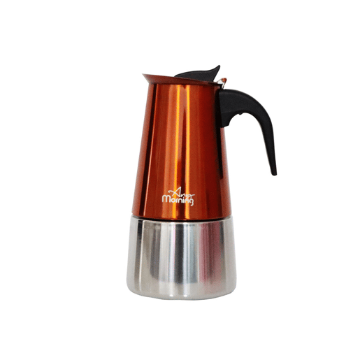 Cafeteira Espresso Any Morning 300ml inox fácil de limpar