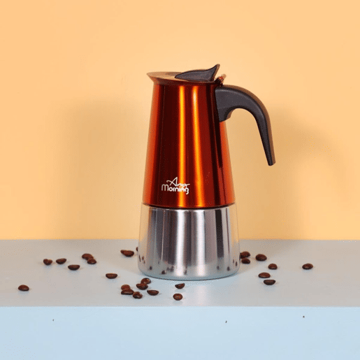 Cafeteira Espresso Any Morning 300ml inox fácil de limpar