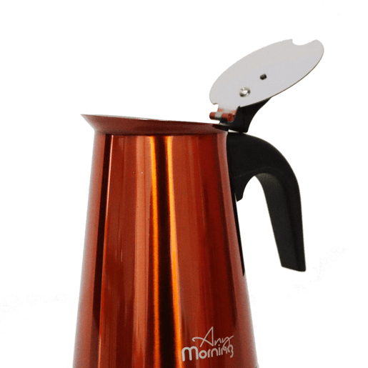 Cafeteira Espresso Any Morning 300ml inox fácil de limpar