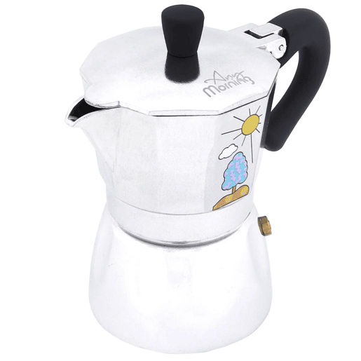 Cafeteira Italiana Any Morning Espresso 6 chávenas 240ml alumínio