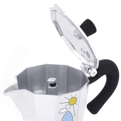 Cafeteira Italiana Any Morning Espresso 6 chávenas 240ml alumínio
