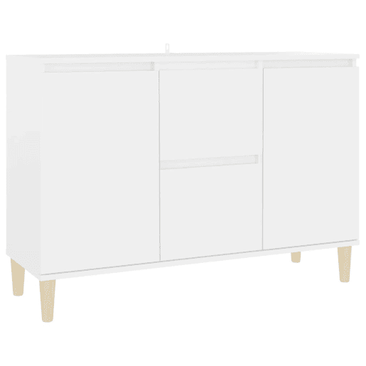 Aparador - Bufete - Móvei de apoio 101x35x70 cm derivados de madeira branco pt3139